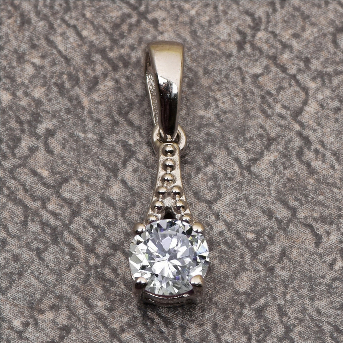 Tiny Drop Multi Choice Gemstone Pendant