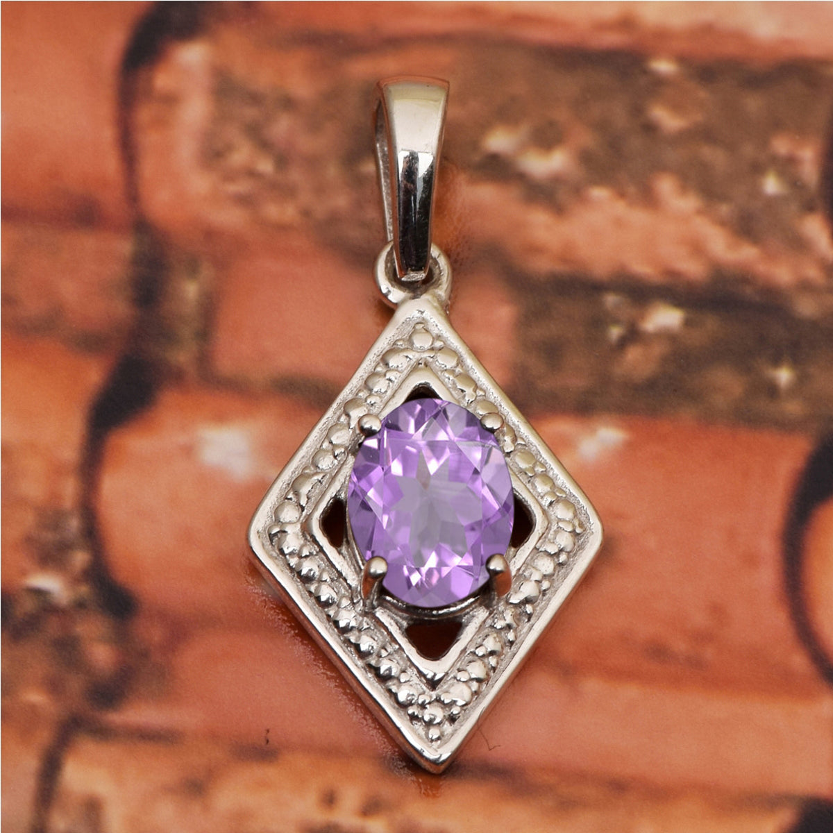 Celtic Style Multi Choice Gemstone Pendant