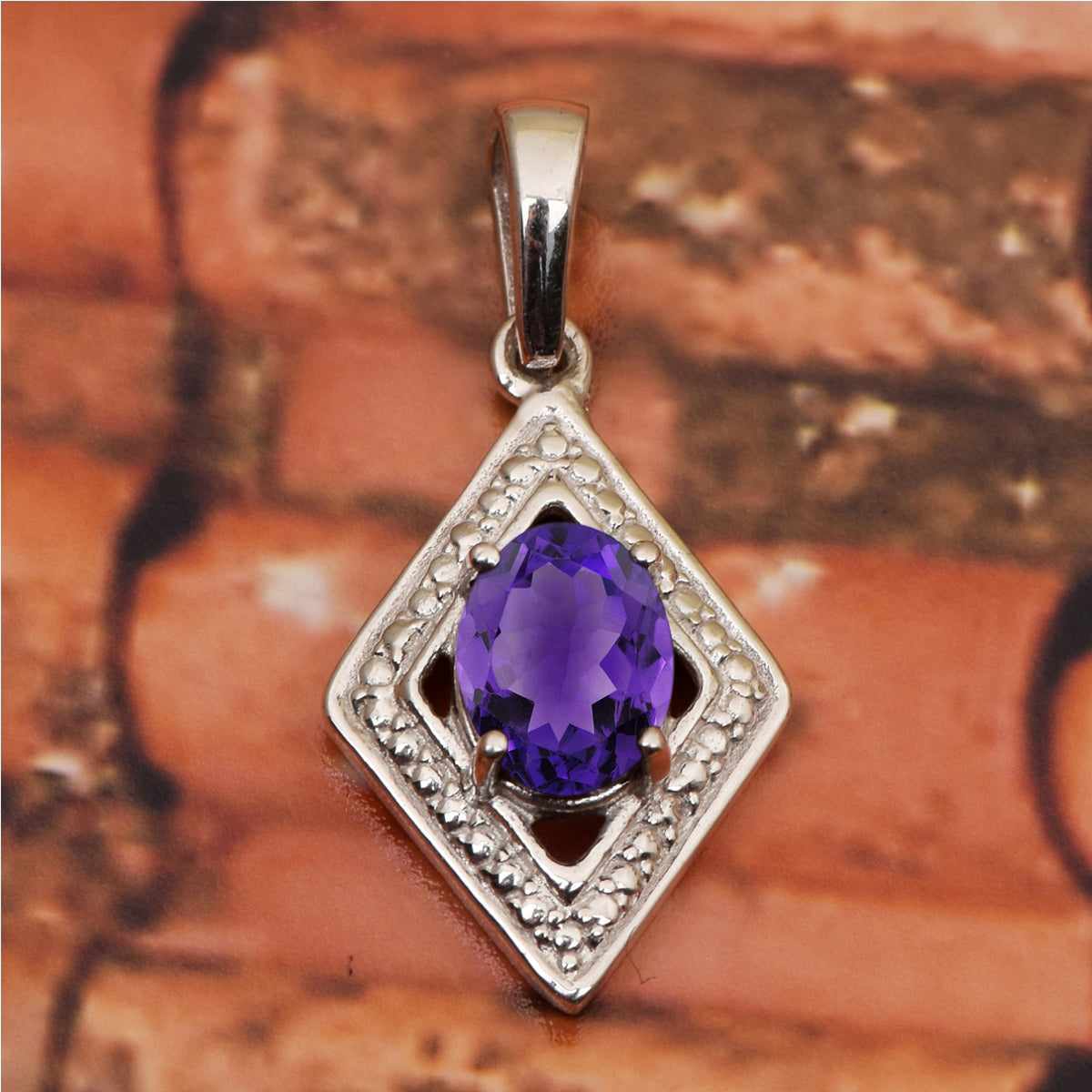 Celtic Style Multi Choice Gemstone Pendant