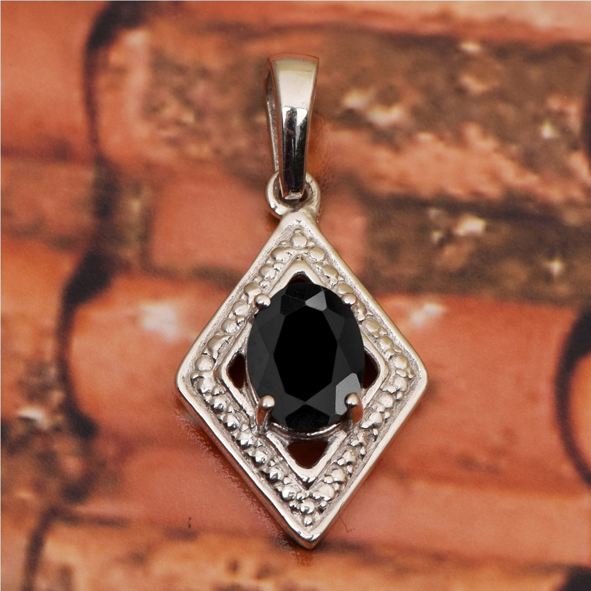 Celtic Style Multi Choice Gemstone Pendant