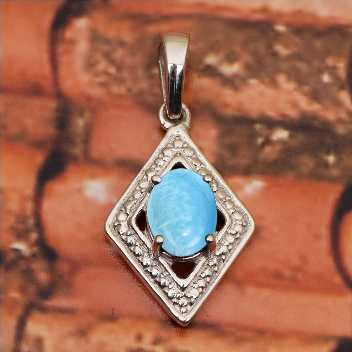 Celtic Style Multi Choice Gemstone Pendant