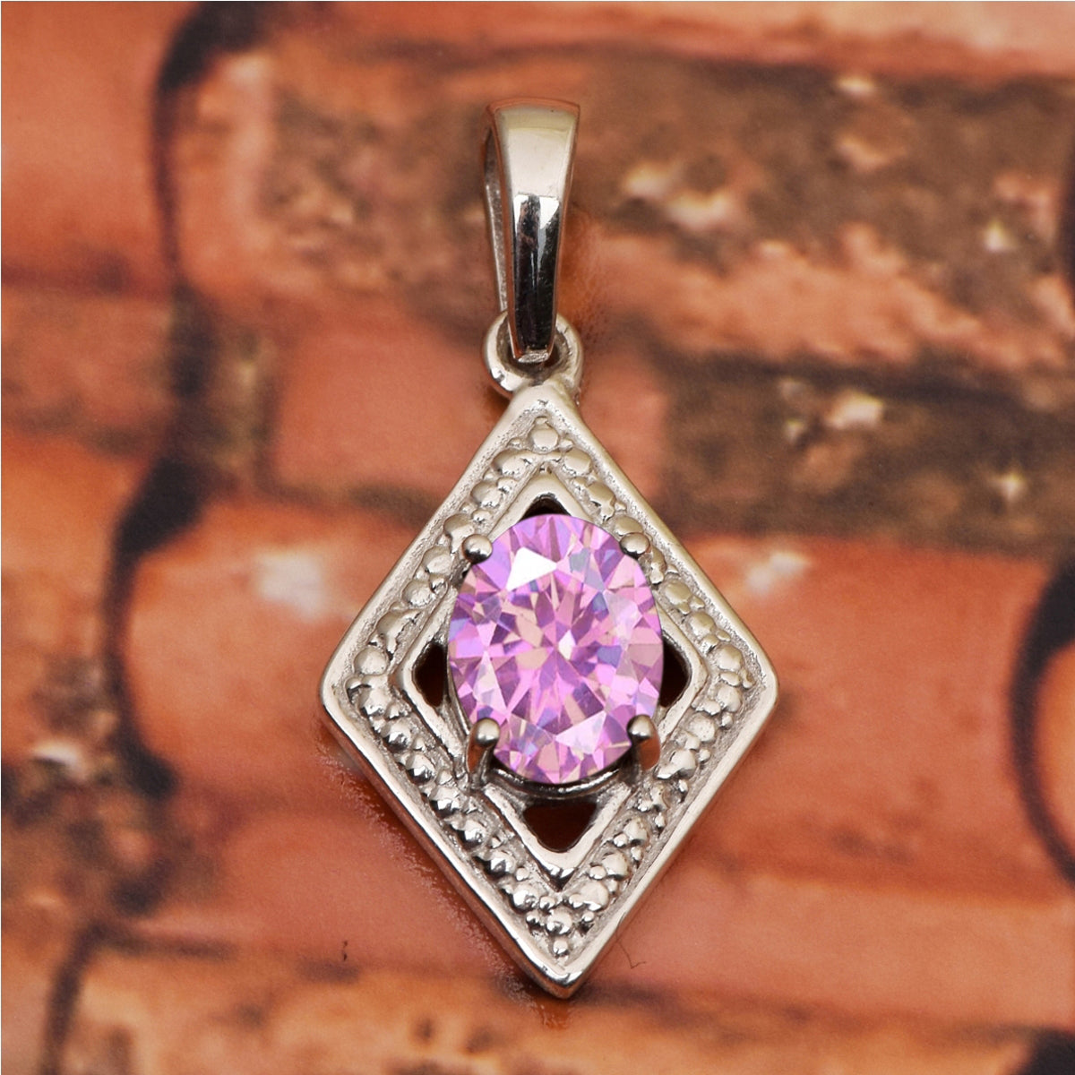 Celtic Style Multi Choice Gemstone Pendant