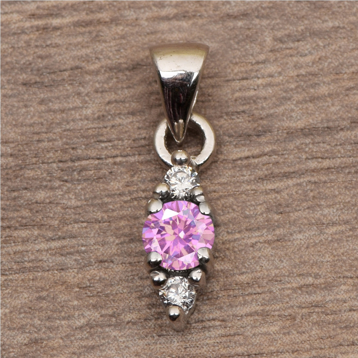Three Stone Multi Choice Gemstone Pendant
