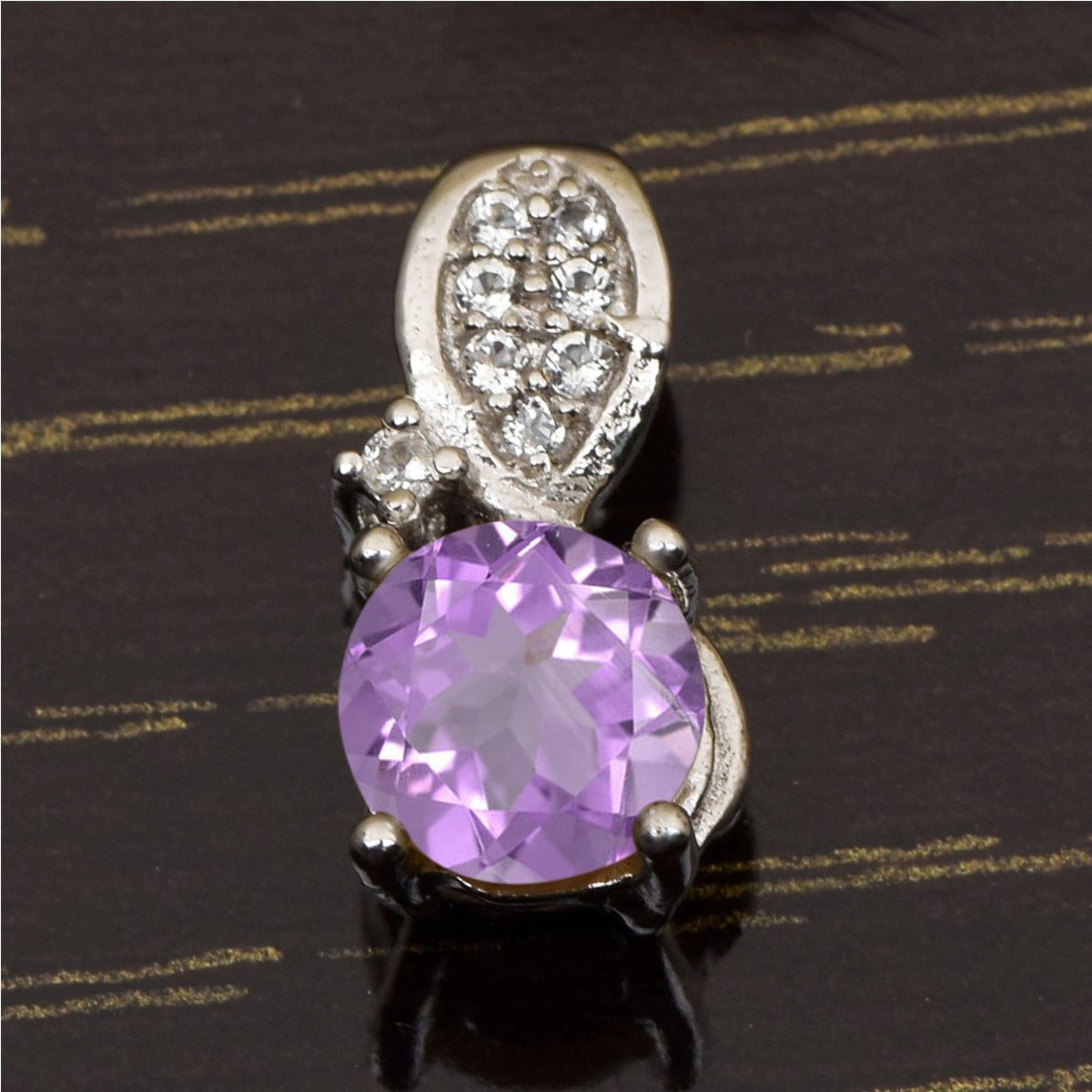 Art Deco Multi Choice Gemstone Pendant