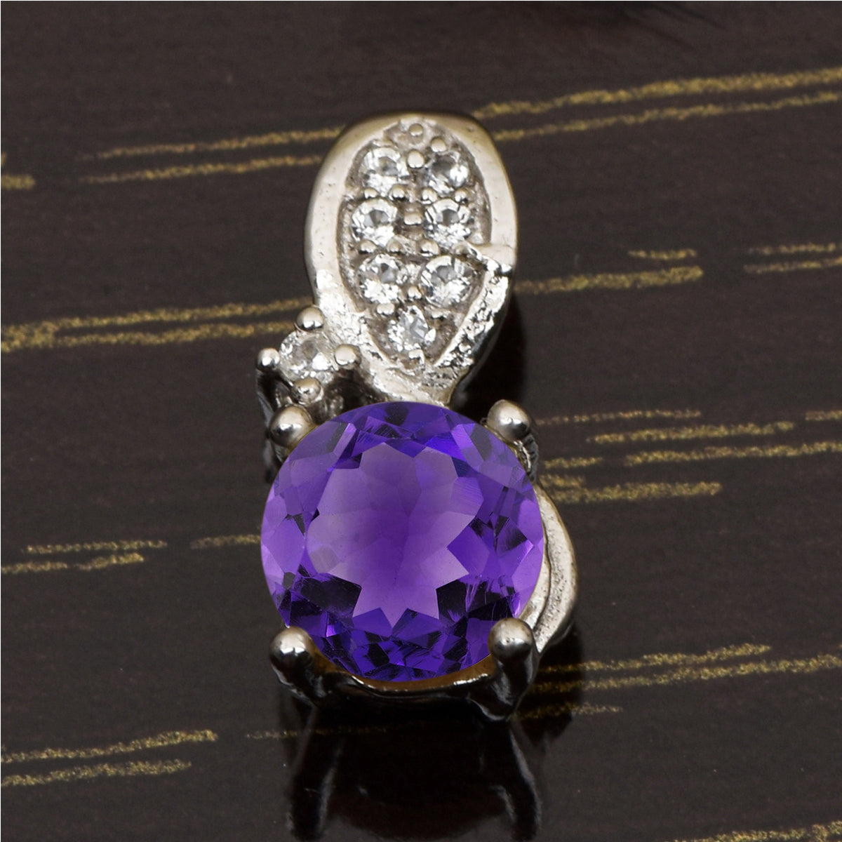 Art Deco Multi Choice Gemstone Pendant