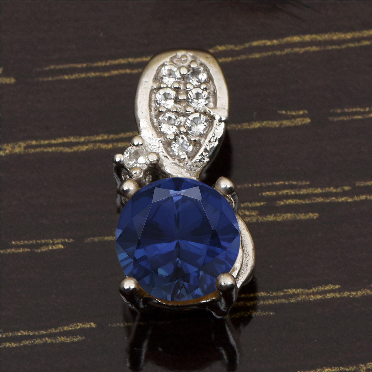 Art Deco Multi Choice Gemstone Pendant