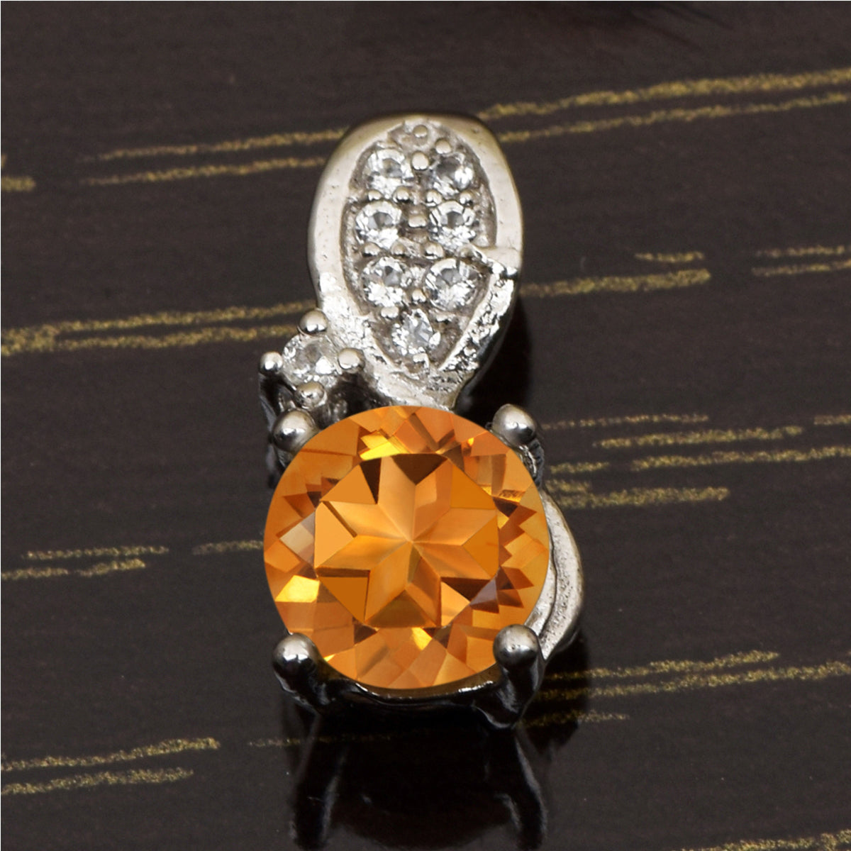 Art Deco Multi Choice Gemstone Pendant