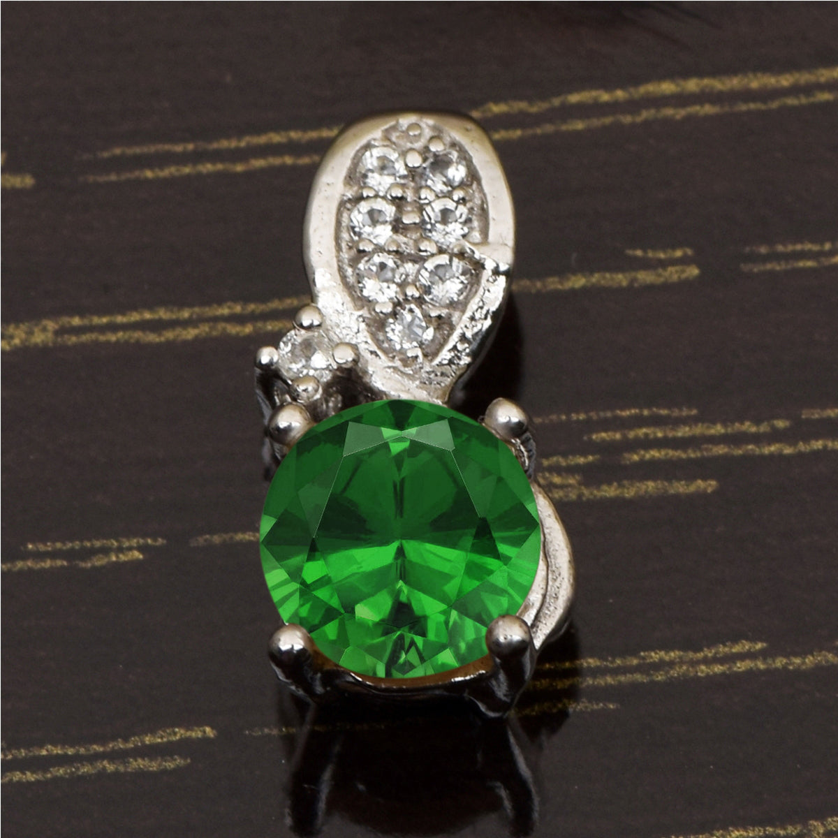 Art Deco Multi Choice Gemstone Pendant