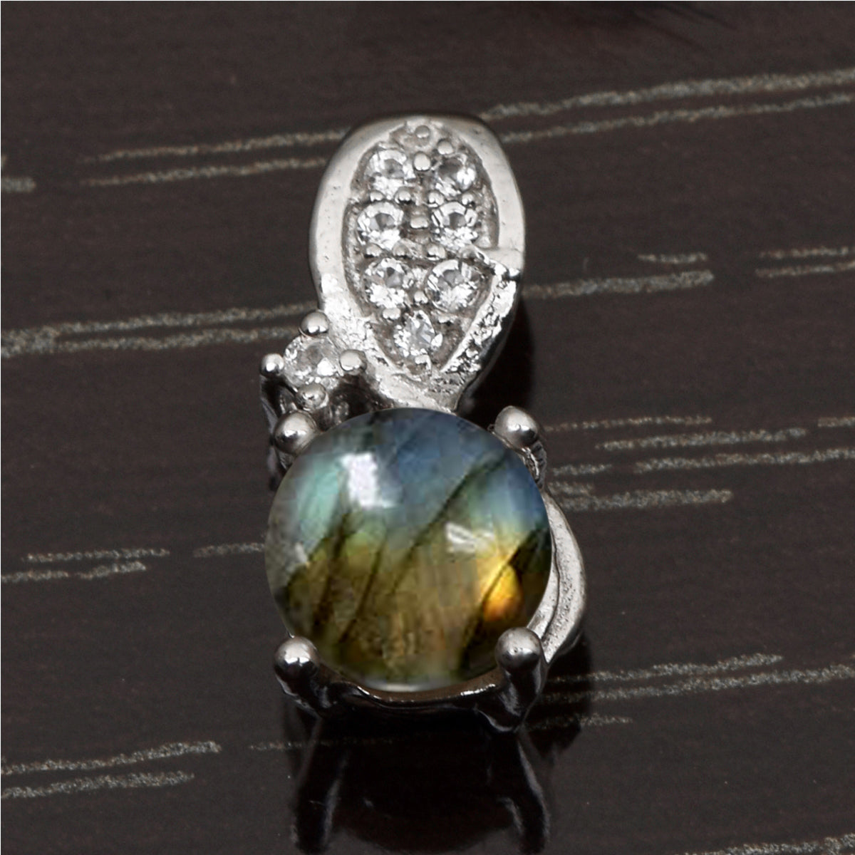 Art Deco Multi Choice Gemstone Pendant