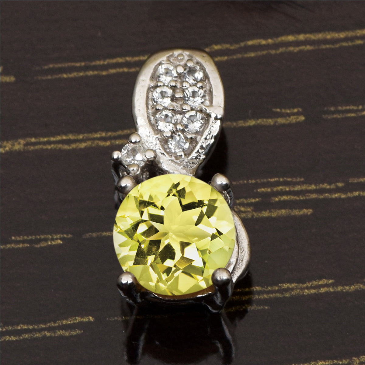 Art Deco Multi Choice Gemstone Pendant