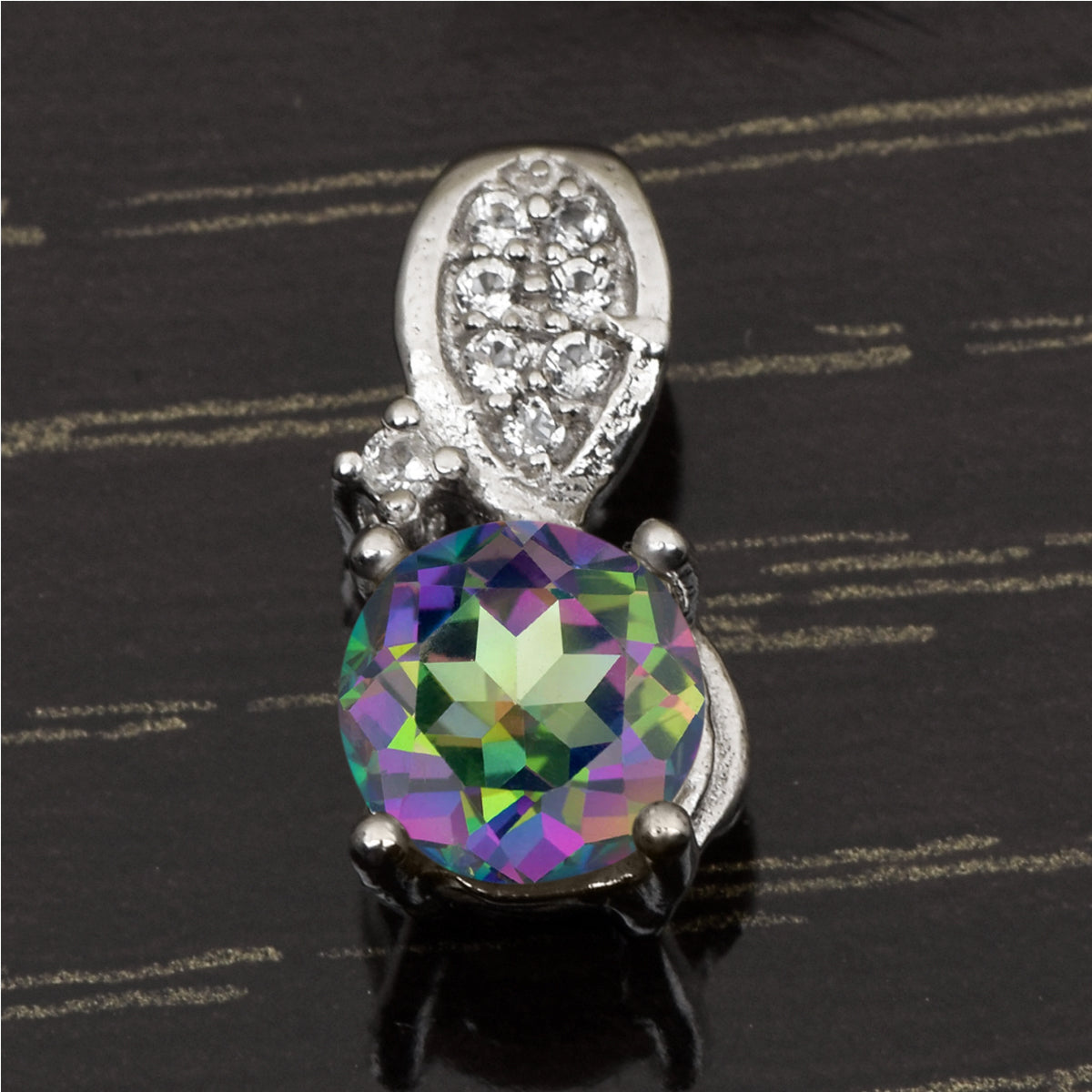 Art Deco Multi Choice Gemstone Pendant