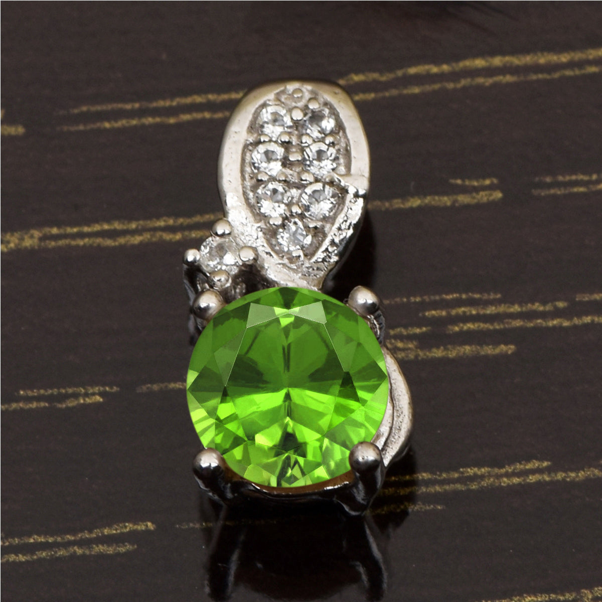 Art Deco Multi Choice Gemstone Pendant
