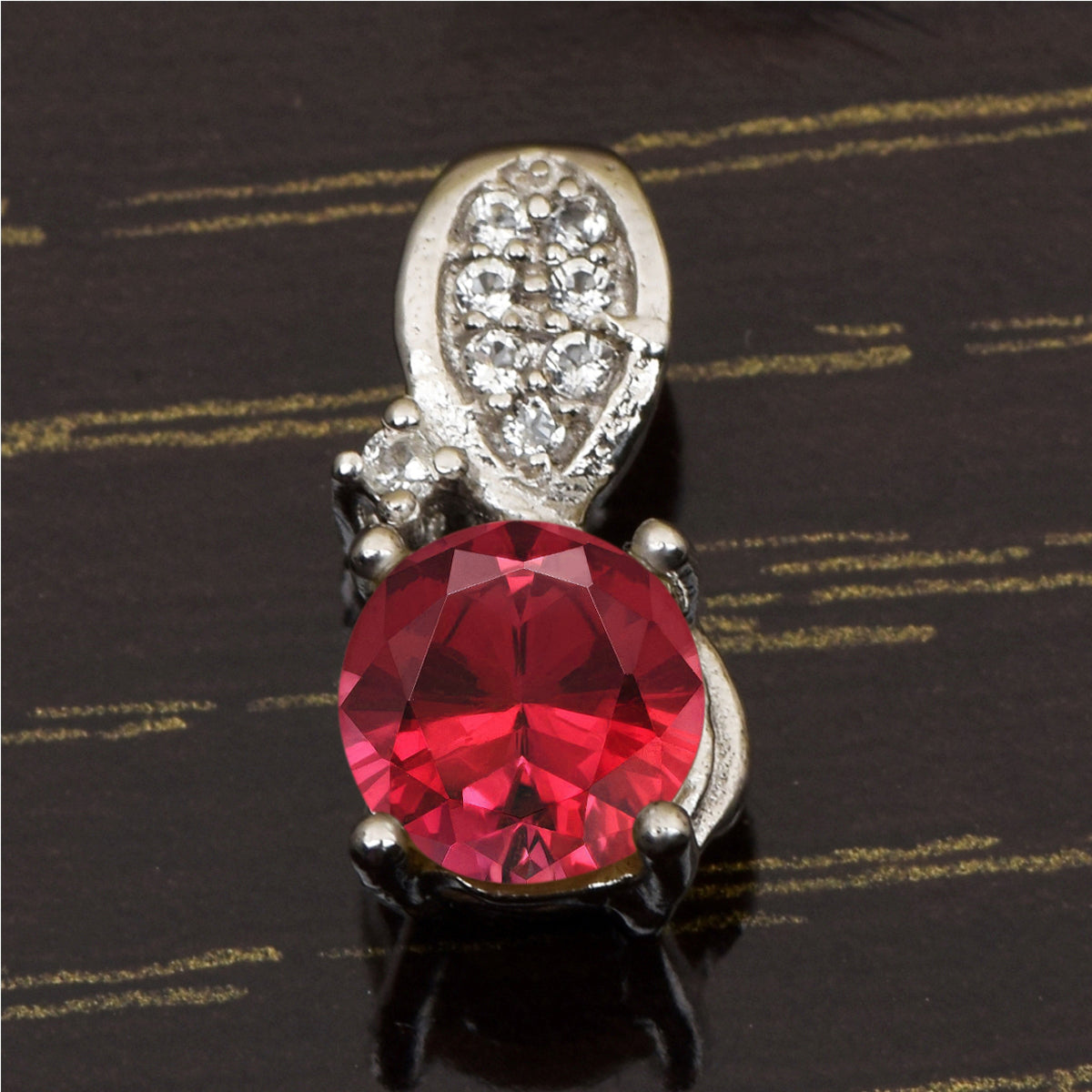 Art Deco Multi Choice Gemstone Pendant