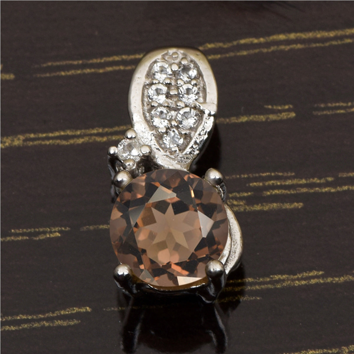 Art Deco Multi Choice Gemstone Pendant