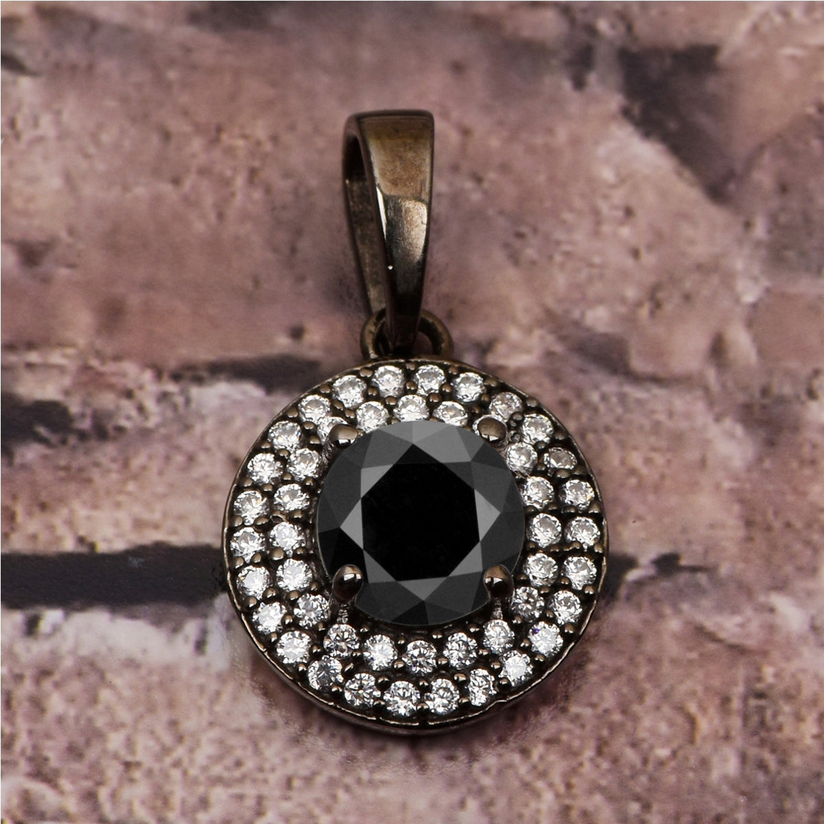 Round Disc Multi Choice Gemstone Pendant