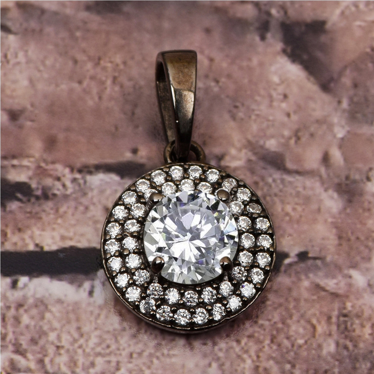Round Disc Multi Choice Gemstone Pendant