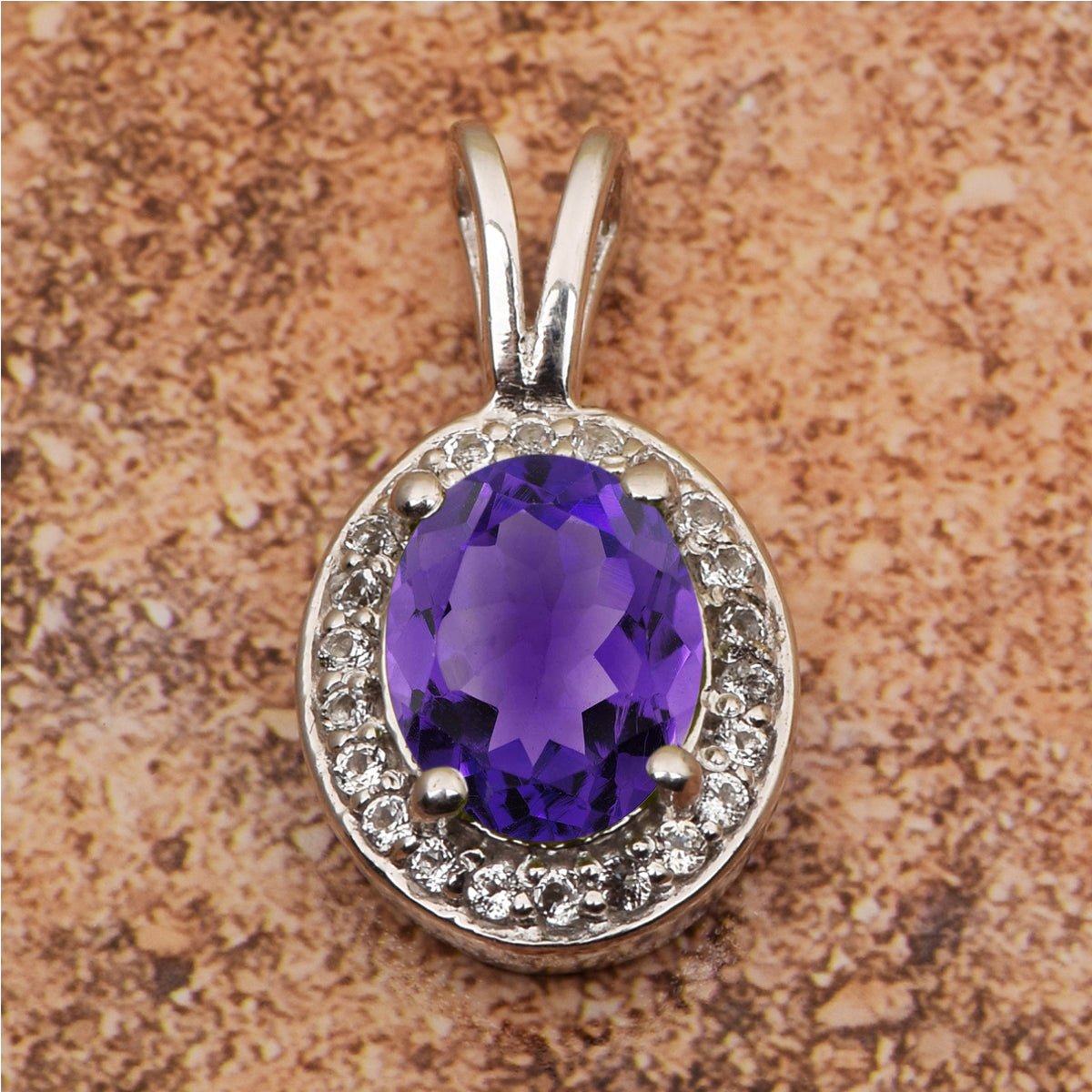 Celtic Style Multi Choice Gemstone Pendant