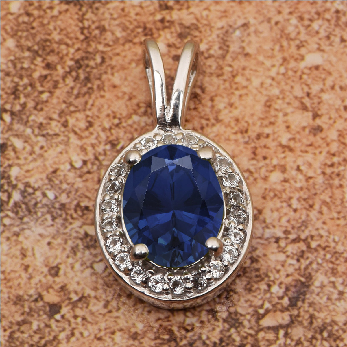 Celtic Style Multi Choice Gemstone Pendant