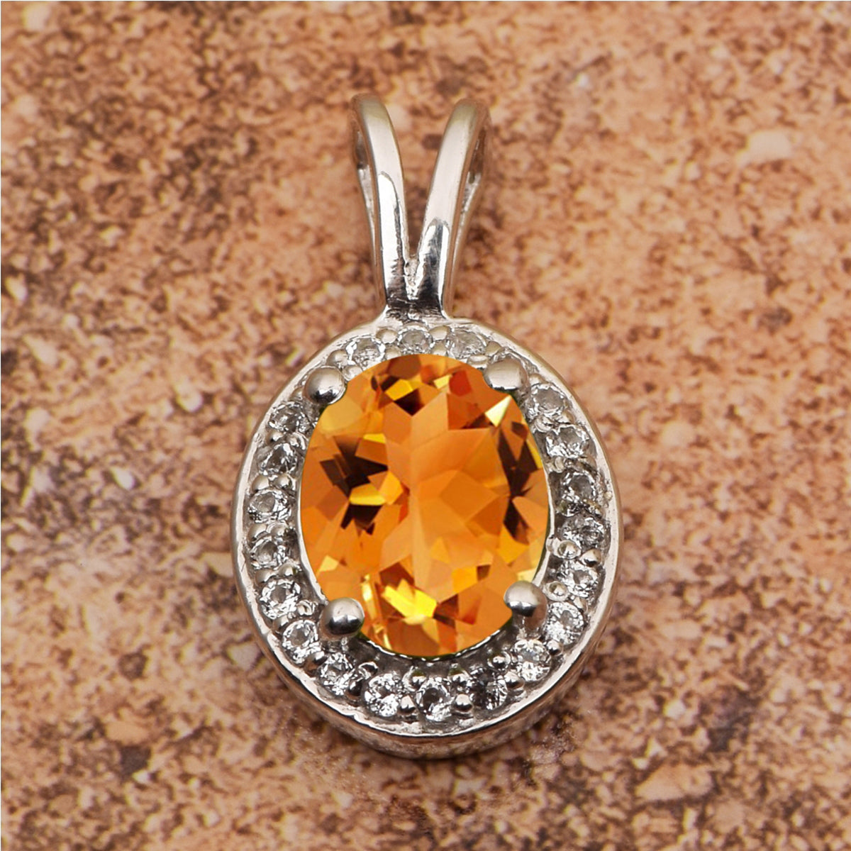 Celtic Style Multi Choice Gemstone Pendant