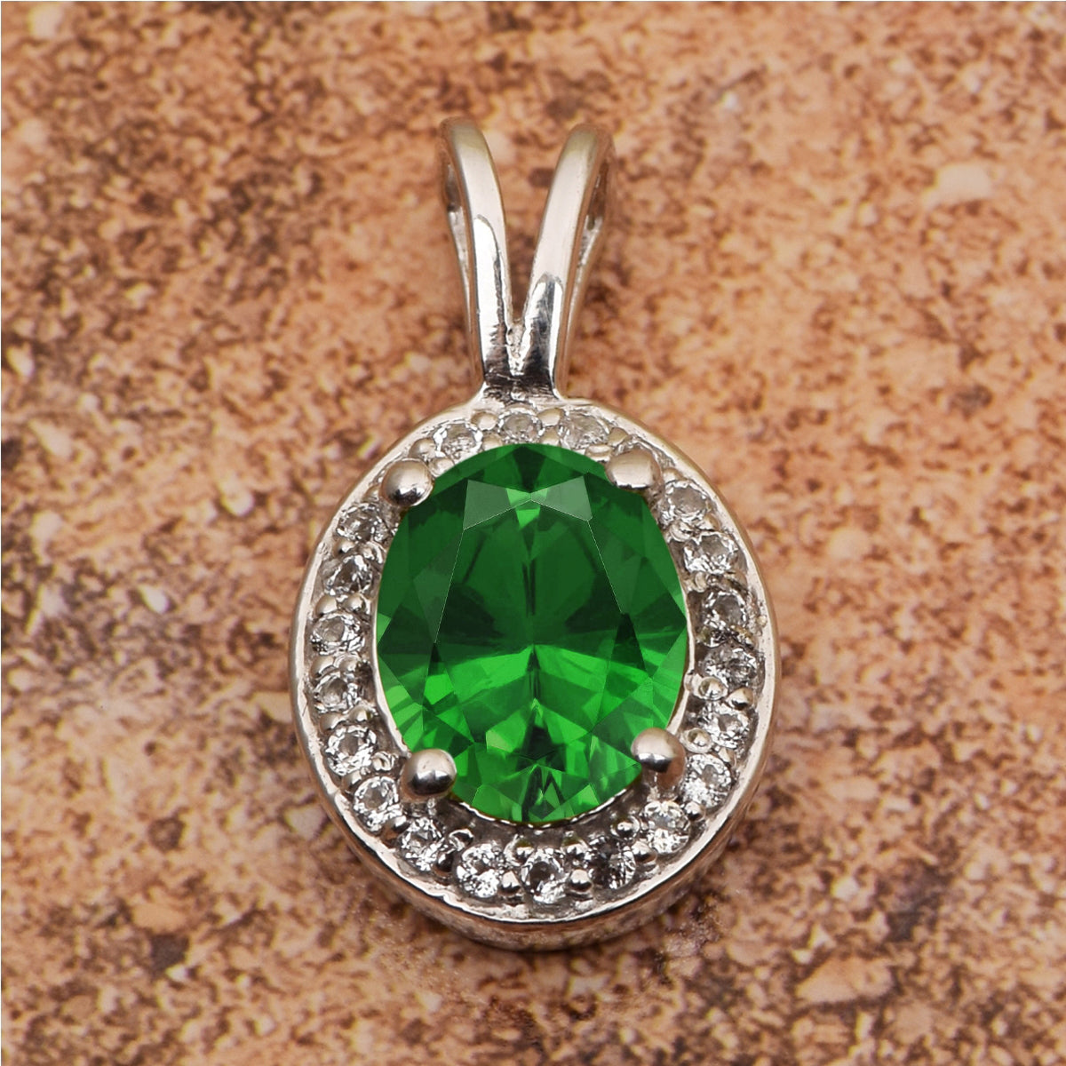 Celtic Style Multi Choice Gemstone Pendant