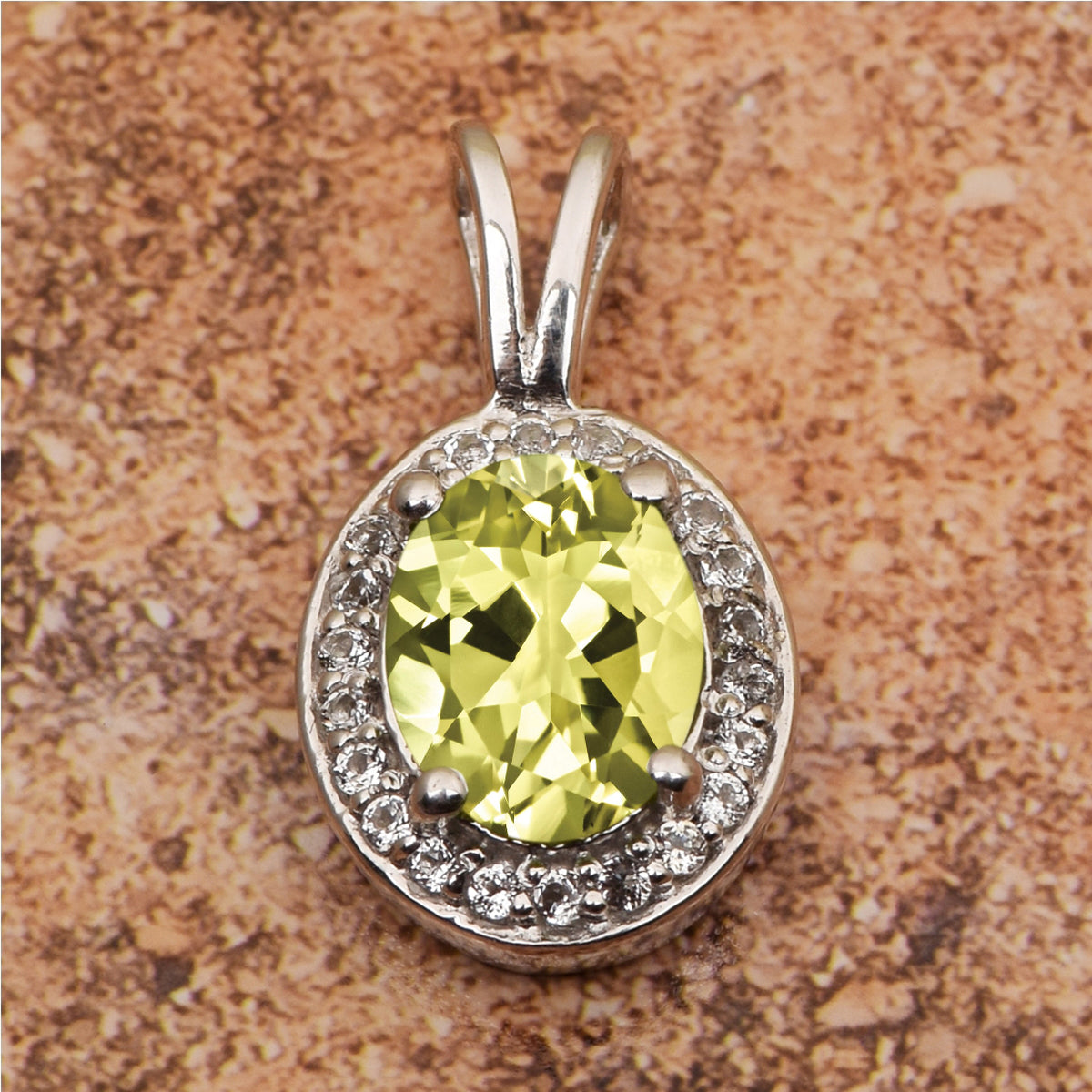 Celtic Style Multi Choice Gemstone Pendant