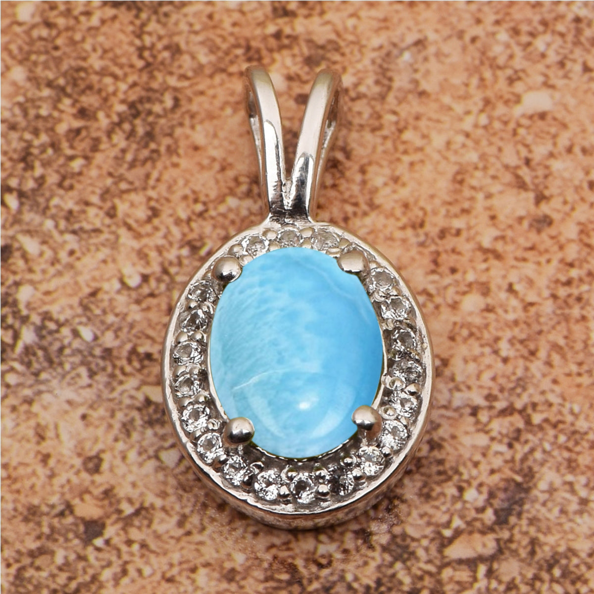 Celtic Style Multi Choice Gemstone Pendant