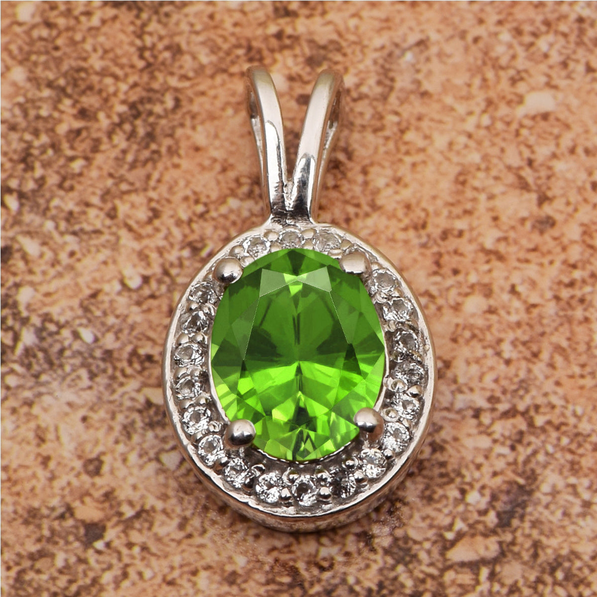 Celtic Style Multi Choice Gemstone Pendant