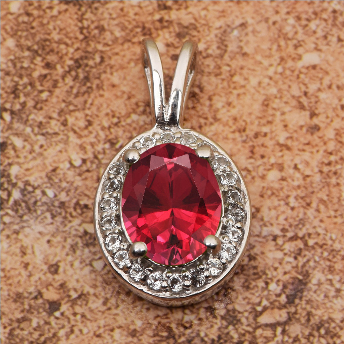 Celtic Style Multi Choice Gemstone Pendant