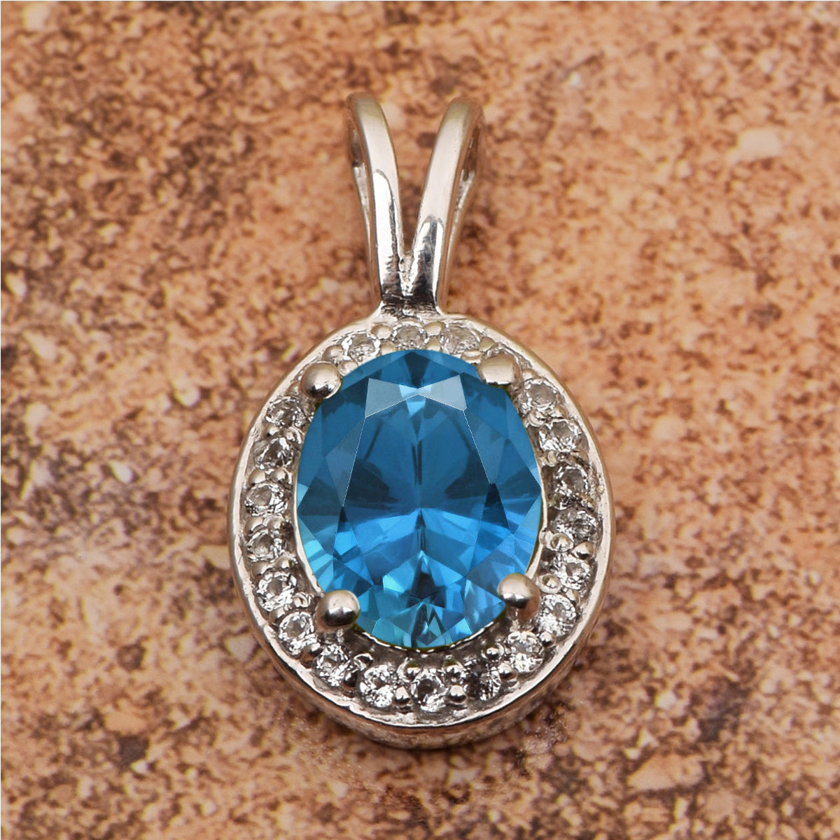 Celtic Style Multi Choice Gemstone Pendant