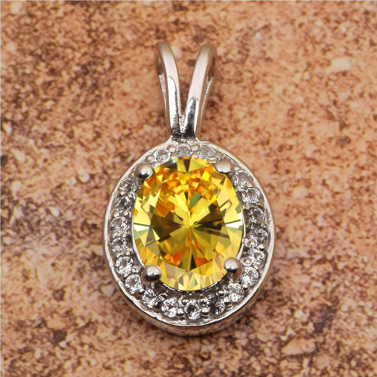Celtic Style Multi Choice Gemstone Pendant