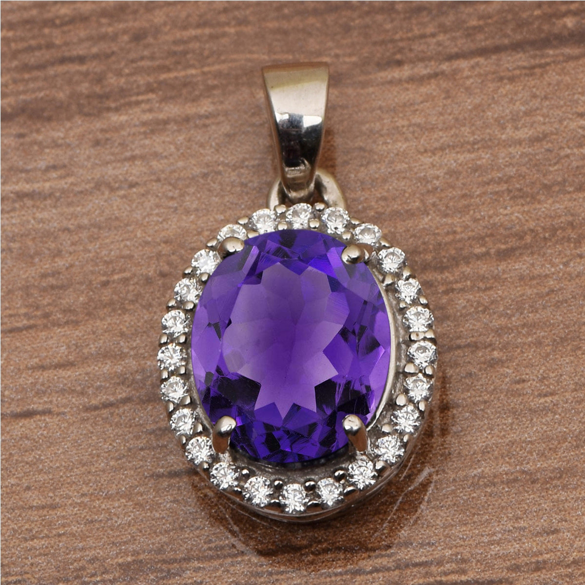 Oval Shape Solitaire Multi Choice Gemstone Pendant