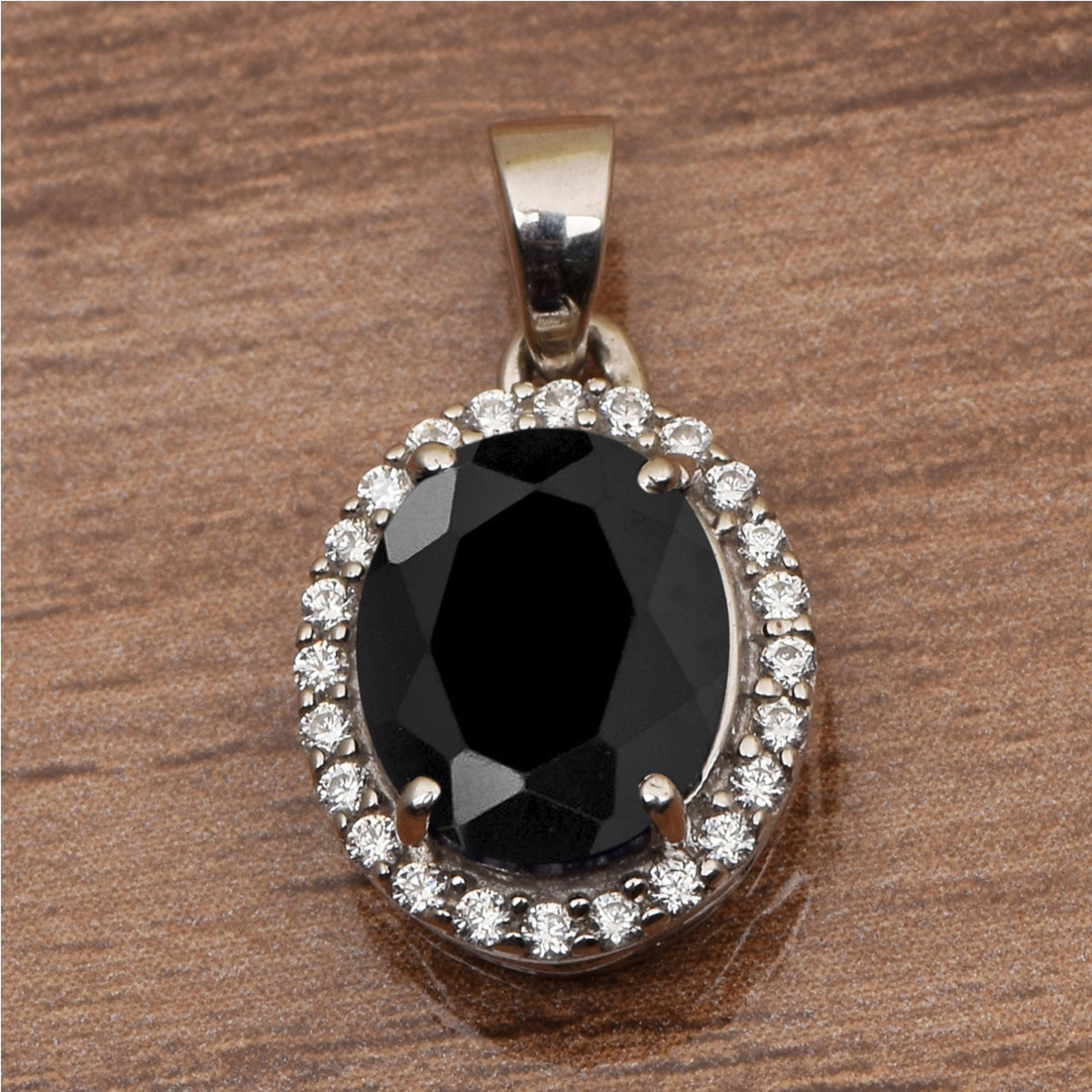 Oval Shape Solitaire Multi Choice Gemstone Pendant