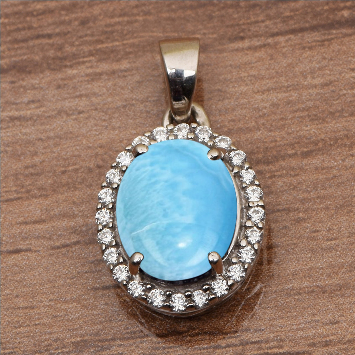Oval Shape Solitaire Multi Choice Gemstone Pendant