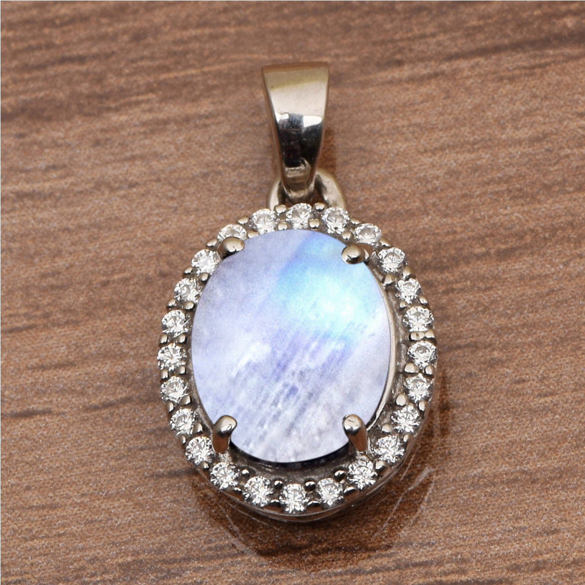 Oval Shape Solitaire Multi Choice Gemstone Pendant