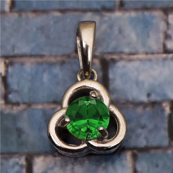 Celtic Style Multi Choice Gemstone Pendant