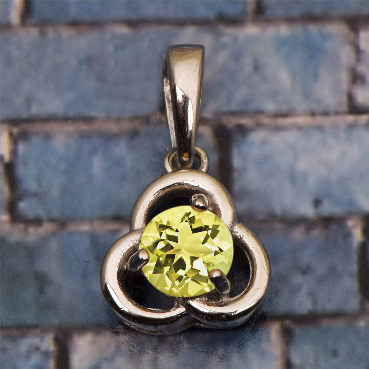 Celtic Style Multi Choice Gemstone Pendant