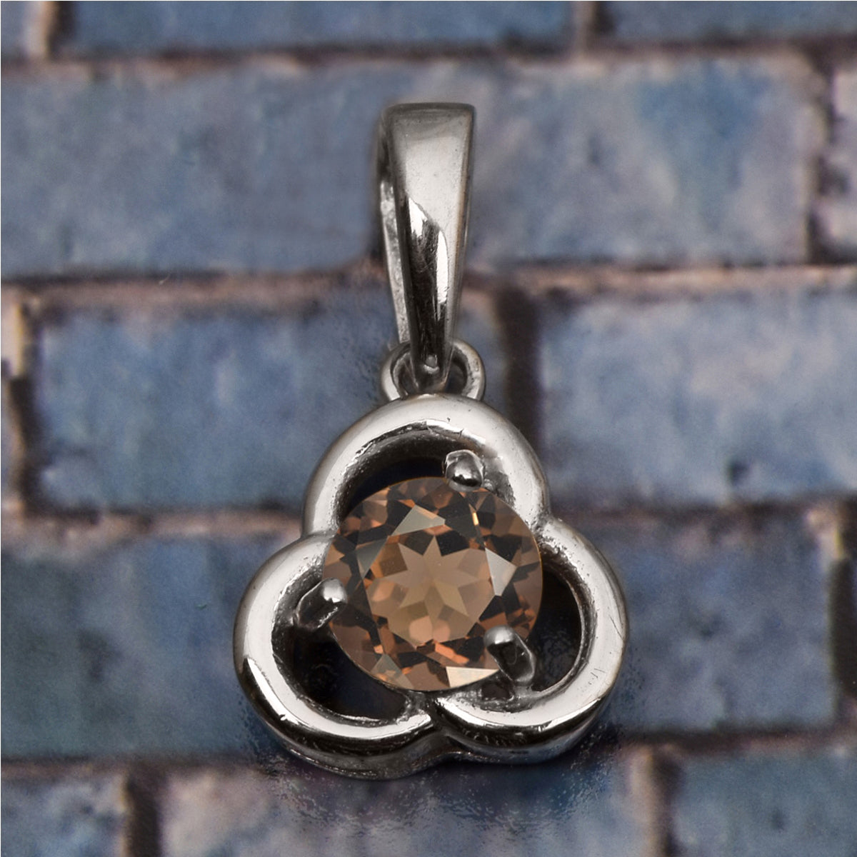 Celtic Style Multi Choice Gemstone Pendant