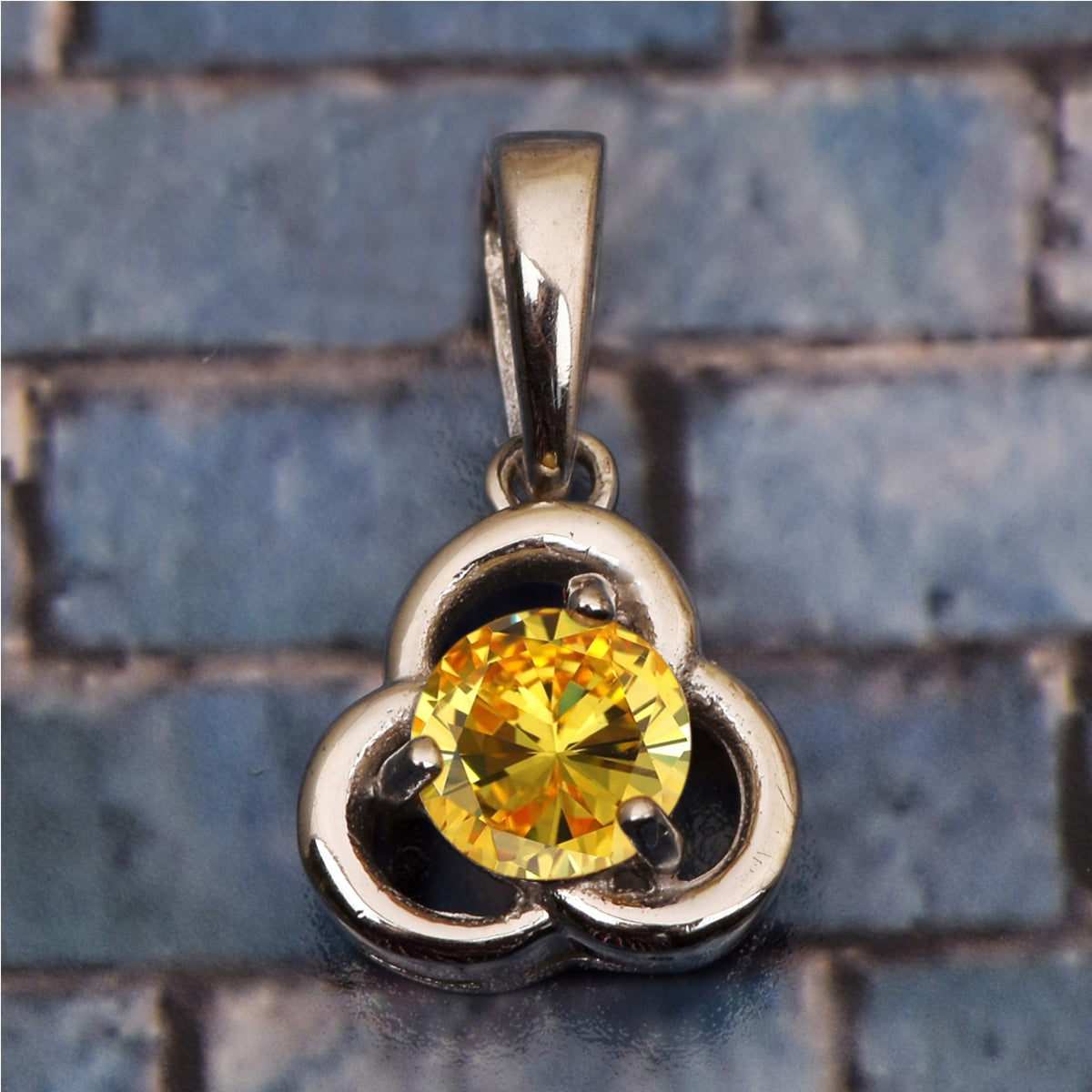 Celtic Style Multi Choice Gemstone Pendant