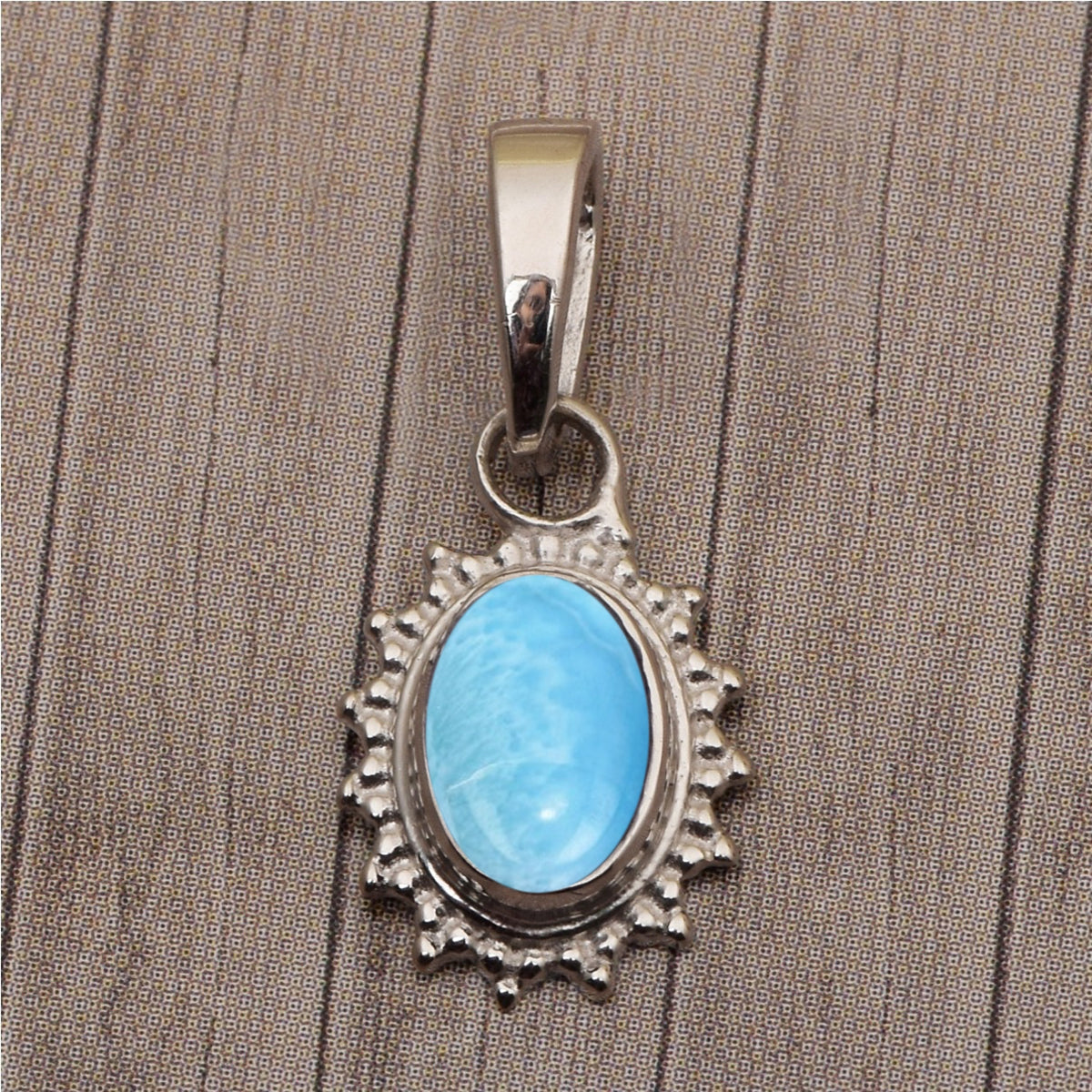 Solitaire Oval Cut Multi Choice Gemstone Pendant