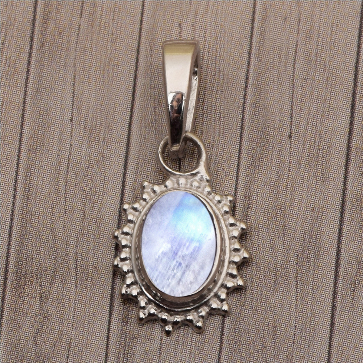 Solitaire Oval Cut Multi Choice Gemstone Pendant