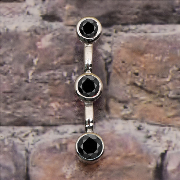Tear Drop Three Stone Multi Choice Gemstone Pendant