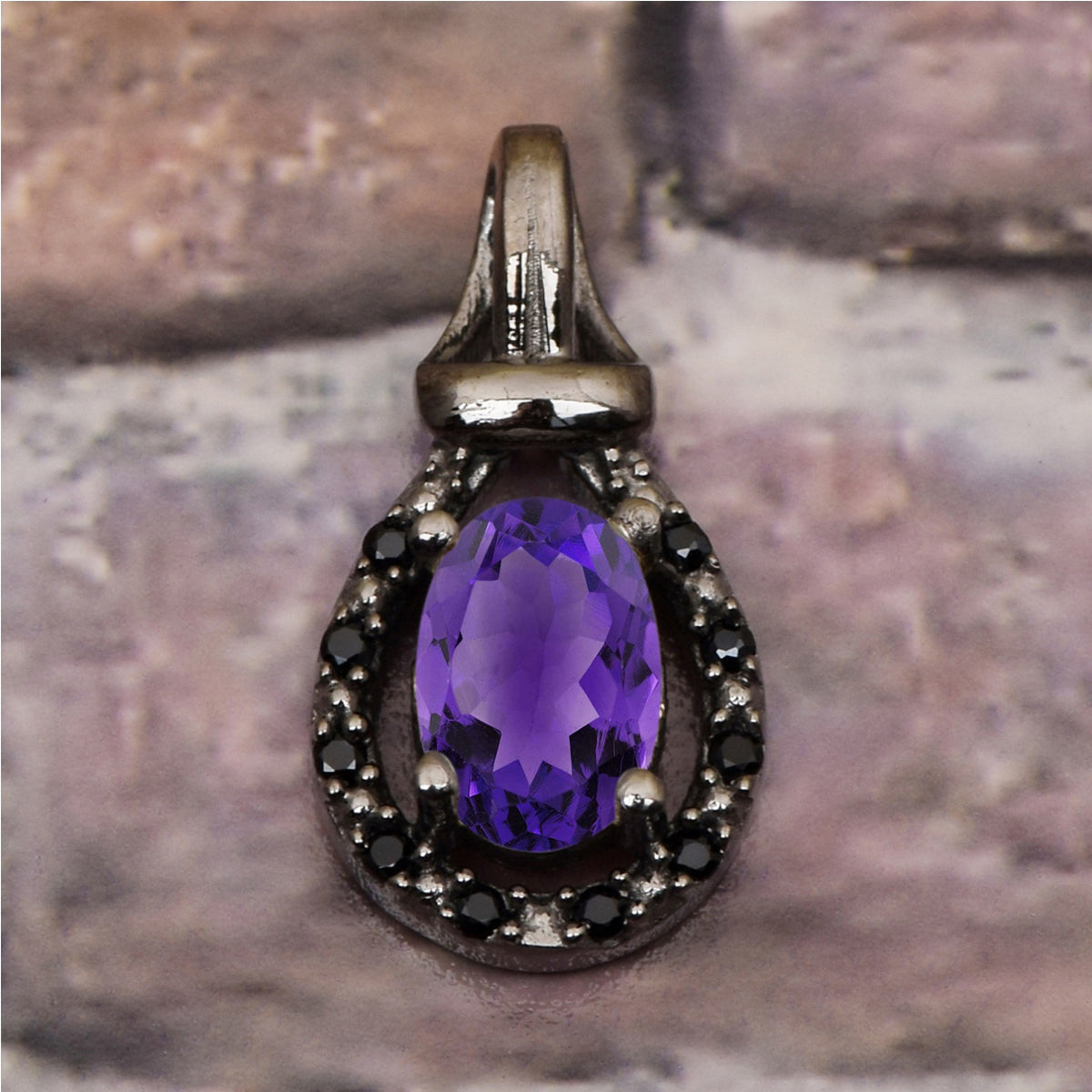 Art Noveu Multi Choice Gemstone Pendant