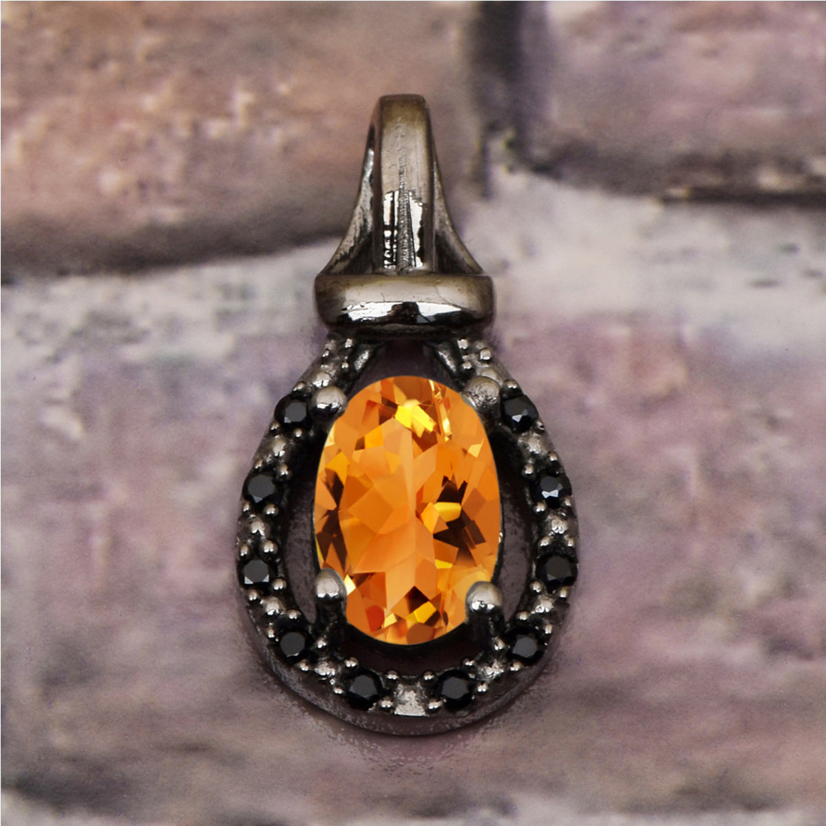 Art Noveu Multi Choice Gemstone Pendant
