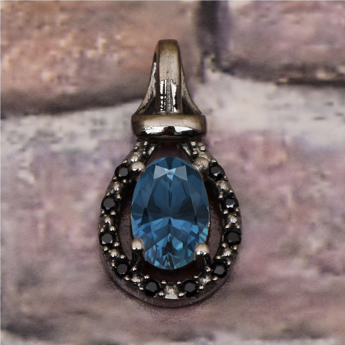 Art Noveu Multi Choice Gemstone Pendant