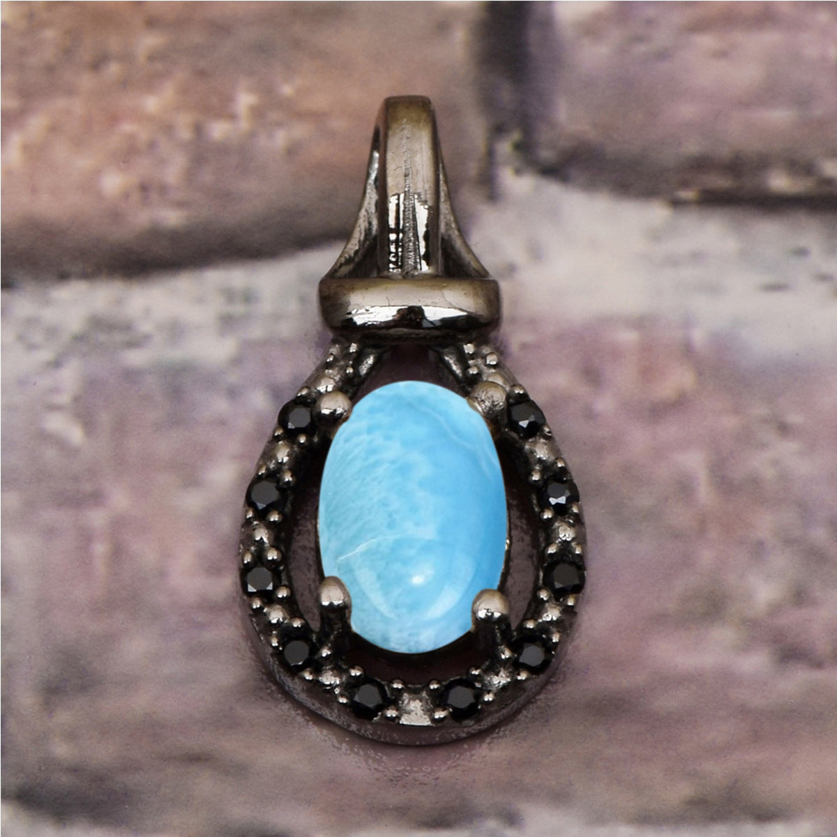Art Noveu Multi Choice Gemstone Pendant
