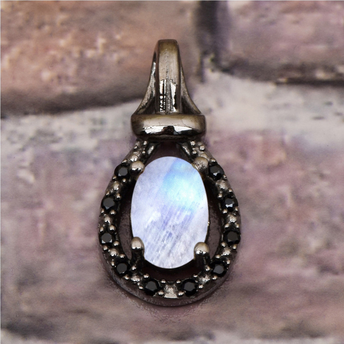 Art Noveu Multi Choice Gemstone Pendant
