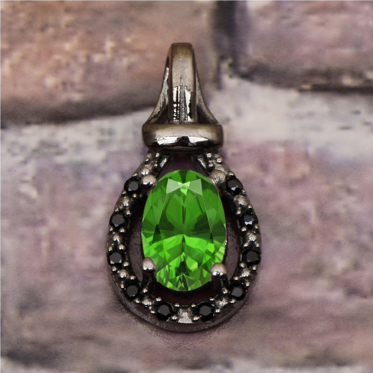 Art Noveu Multi Choice Gemstone Pendant
