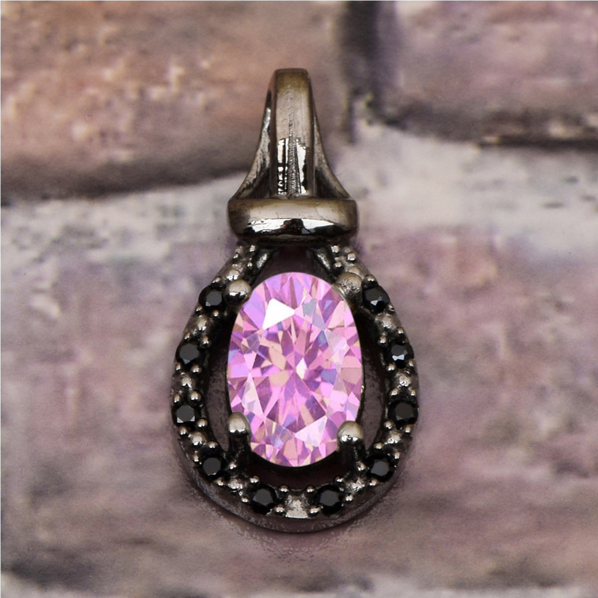 Art Noveu Multi Choice Gemstone Pendant