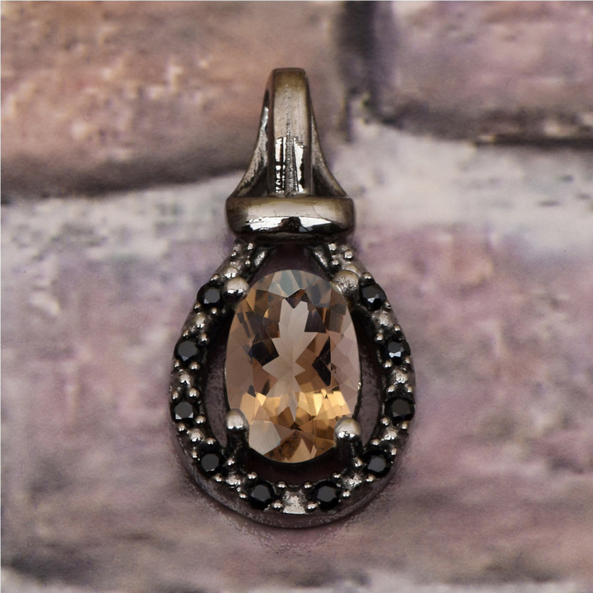 Art Noveu Multi Choice Gemstone Pendant