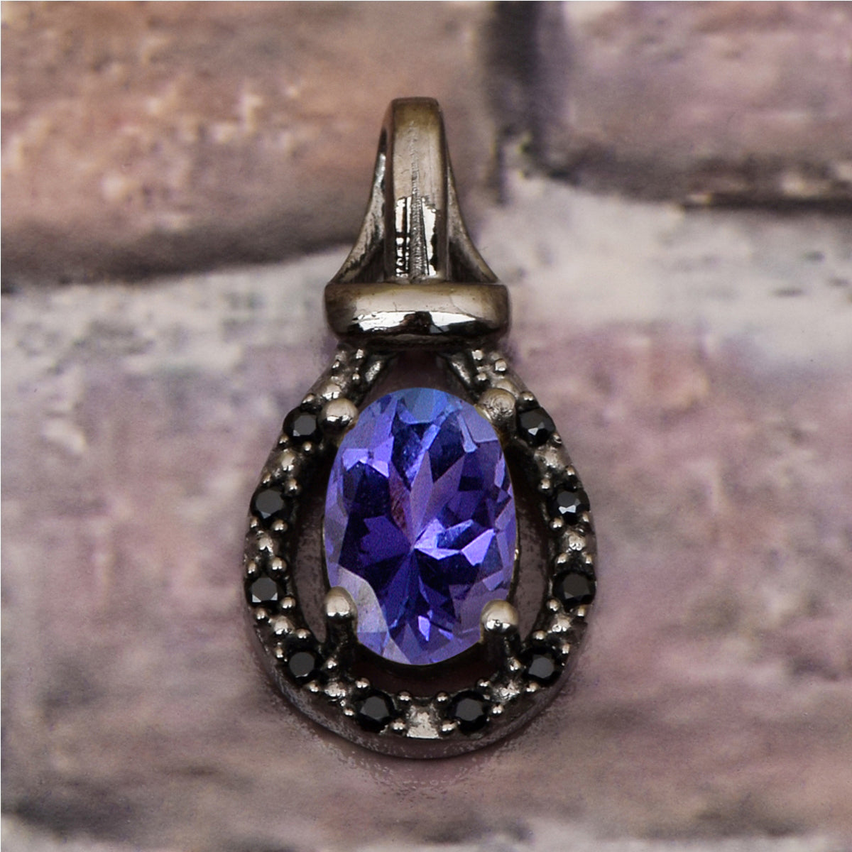 Art Noveu Multi Choice Gemstone Pendant